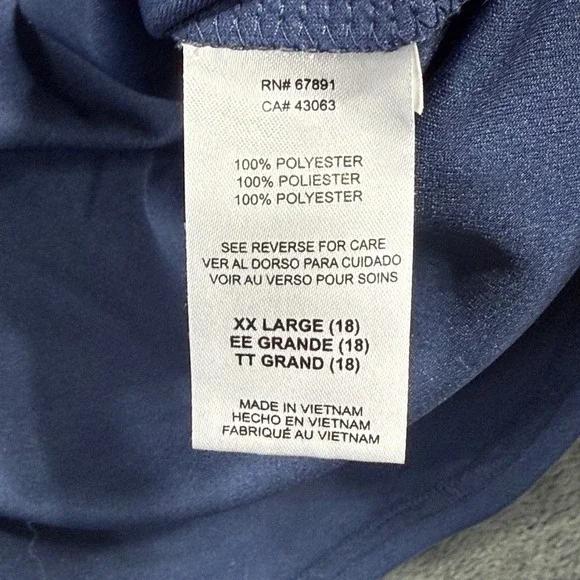 MLB Minnesota Twins Baseball Jersey Youth XXL 18 Navy Blue Button Front Logo - Picture 6 of 8